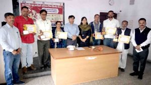 राजगढ़ की सात पंचायतें TB मुक्त घोषित, दाहन को गोल्ड, शाया-सनौरा को सिल्वर और इन पांच को ब्रॉन्ज मेडल