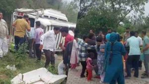 हिमाचल प्रदेश के विश्व प्रसिद्ध शक्तिपीठ श्री नैना देवी मंदिर से दर्शन कर लौट रहे दिल्ली के श्रद्धालुओं से भरी टेंपो ट्रैवलर बुधवार को हादसे का शिकार हो गई।