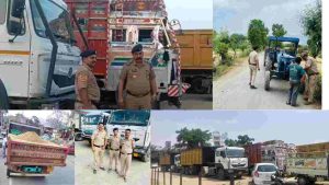 अभियान के दौरान 48 वाहनों के खिलाफ खनन अधिनियम और 5 वाहनों के खिलाफ मोटर वाहन अधिनियम के तहत चालान किए गए।