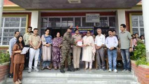 एनसीसी कैडेट डिग्री कालेज राजगढ़ राजकीय महाविद्यालय राजगढ़ की राष्ट्रीय कैडेट कोर (NCC) इकाई ने बीईई और सीईई प्रमाण-पत्र परीक्षाओं में शत-प्रतिशत परिणाम दर्ज किया है। परीक्षा में शामिल सभी 33 कैडेट्स सफल रहे। इस उपलब्धि पर महाविद्यालय में शुक्रवार को प्रमाण-पत्र वितरण समारोह आयोजित किया गया।