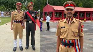 अमित शर्मा ने महाराष्ट्र के नागपुर स्थित एनसीसी ऑफिसर्स ट्रेनिंग अकादमी (ओटीए) से दो माह का कठिन रेजिमेंटल प्रशिक्षण सफलतापूर्वक पूरा कर एनसीसी में सेकंड ऑफिसर का रैंक हासिल किया है।