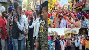 नाहन में भाईचारे की खूबसूरत तस्वीर! सिख समुदाय ने फूल बरसाकर किया वाल्मीकि शोभायात्रा का स्वागत, आगे चले विधायक सोलंकी