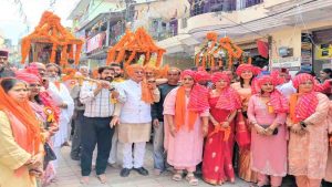 जिला सिरमौर के उपमंडल सराहां में बुधवार को तीन दिवसीय राज्य स्तरीय श्री वामन द्वादशी मेले का भव्य आगाज हुआ।