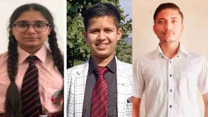 हिमाचल प्रदेश स्कूल शिक्षा बोर्ड (HPBOSE) द्वारा घोषित दसवीं कक्षा के परीक्षा परिणाम में जिला सिरमौर के तीन बच्चों ने बोर्ड की मेरिट सूची में स्थान हासिल किया है।