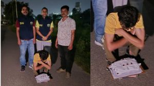 una bhatoli chitta case 27.56 ग्राम चिट्टे के साथ युवक गिरफ्तार, बैग से इलेक्ट्रॉनिक वेइंग मशीन भी बरामद; ऊना में SIU की कार्रवाई
