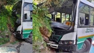 रक्षाबंधन के दिन हिमाचल प्रदेश के जिला कुल्लू में एक बड़ा हादसा टल गया, जहां भेखली-ब्यासर सड़क पर HRTC की बस के अचानक ब्रेक फेल हो गए।