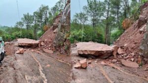 Sirmaur, Nahan, Renukaji, Landslide, Road Block, Traffic Jam, Himachal Rain, Himachal Weather, Rain Alert, PWD Himachal, Nahan Renukaji Road, Heavy Rain, Paonta Sahib, Kala Amb, Haripurdhar, Nauhradhar, Himachal Breaking News, Himachal Latest News, Latest Himachal, Aapki Baat News, Aapki Baat News Network, Taza Khabar, Himachal Ki News, Apna Himachal