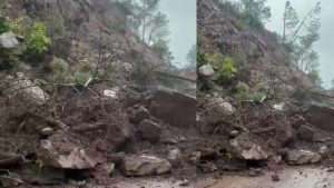 लगातार खिसक रही पहाड़ी को देखते हुए सड़क के वीरवार शाम तक भी खुलने के आसार नहीं हैं।