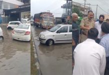 पांवटा साहिब में हाईवे पर 2 से 3 फीट तक भरा पानी, लोगों ने लगाया जाम; दुकानों और घरों में घुसा पानी, कालाअंब भी बेहाल सिरमौर में मंगलवार को हुई मूसलधार बारिश ने पांवटा साहिब और कालाअंब में जनजीवन अस्त-व्यस्त कर दिया। सबसे ज्यादा खराब हालात पांवटा साहिब के भूपपुर क्षेत्र में रहे