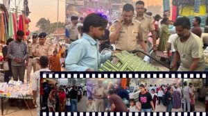 पुलिस ने दुकानदारों को समझाया कि वे अपनी दुकानों का सामान निर्धारित सीमा के भीतर रखें और सार्वजनिक रास्तों पर कब्जा न करें।