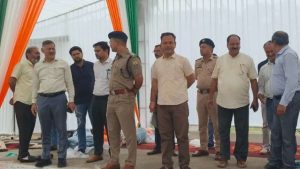 मुख्यमंत्री सुखविंद्र सिंह सुक्खू के 14 अगस्त को घुमारवीं प्रवास को लेकर नगर व ग्राम नियोजन, आवास तथा तकनीकी शिक्षा मंत्री राजेश धर्माणी ने आज प्रशासनिक एवं विभागीय अधिकारियों के साथ कार्यक्रम स्थल में तैयारियों का जायजा लिया।