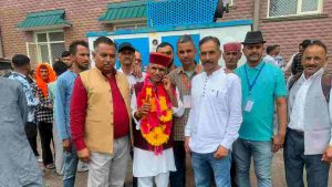 पंचायत समिति निर्वाचन क्षेत्र रामाधौण वार्ड नंबर-2 के चुनाव में वीरेंद्र सिंह ने शानदार जीत दर्ज करते हुए पंचायत समिति सदस्य का चुनाव जीत लिया। मतगणना के बाद घोषित परिणामों के अनुसार वीरेंद्र सिंह को सर्वाधिक 855 मत प्राप्त हुए।