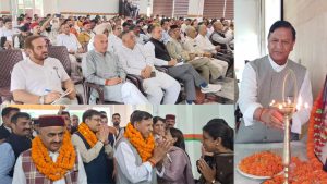 भाजपा बैठक नाहन भाजपा प्रदेश अध्यक्ष डॉ. राजीव बिंदल ने नाहन स्थित भाजपा जिला कार्यालय में सिरमौर जिला भाजपा की कार्यशाला एवं बैठक में हिस्सा लिया।