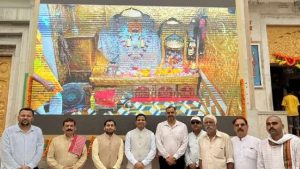 उपायुक्त राहुल कुमार ने सोमवार को श्री नैना देवी जी मंदिर परिसर में आगामी श्रावण अष्टमी मेला को लेकर श्रद्धालुओं की सुविधा के दृष्टिगत विभिन्न ब्रॉडकास्टिंग सेवाओं का शुभारंभ किया।