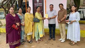ऐतिहासिक चौगान मैदान में महिलाओं और बच्चियों की सुविधा को ध्यान में रखते हुए रोटरी क्लब नाहन संगिनी ने पिंक टॉयलेट का निर्माण करवाया है।