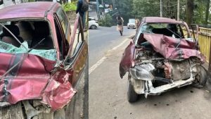 राजधानी शिमला में टालैंड-खलीनी सड़क पर कार और टैंकर की भीषण टक्कर में 2 पुलिस जवानों की मौत हो गई। हादसा सीपीडब्ल्यूडी कॉलोनी के समीप हुआ।