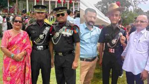 जिला सिरमौर के लिए शनिवार गर्व का दिन बन गया, जब गिरिपार क्षेत्र के दो युवा भारतीय सेना में लेफ्टिनेंट बने। दोनों अधिकारियों ने राष्ट्रपति द्रौपदी मुर्मू की गरिमामय उपस्थिति में इंडियन मिलिट्री अकादमी (IMA) देहरादून में आयोजित पासिंग आउट परेड के दौरान देश सेवा की शपथ ली।