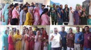 हिमाचल प्रदेश में पंचायती राज संस्थाओं के दूसरे चरण के चुनाव में मतदाताओं में भारी उत्साह देखने को मिल रहा है। सुबह से ही ग्रामीण इलाकों के मतदान केंद्रों पर लंबी कतारें लगी रहीं और 11 बजे तक प्रदेश में कुल 43.56 प्रतिशत मतदान दर्ज किया गया।