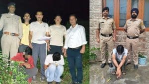 जिला सिरमौर में मादक पदार्थों के खिलाफ कार्रवाई करते हुए पुलिस ने दो अलग-अलग मामलों में 3 आरोपियों को धर दबोचा है।