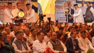 पझौता घाटी के जालग गांव स्थित हाब्बी मानसिंह कला केंद्र में डॉ. जोगेंद्र हाब्बी को संगीत नाटक अकादमी पुरस्कार मिलने के उपलक्ष्य में आभारोत्सव आयोजित किया गया
